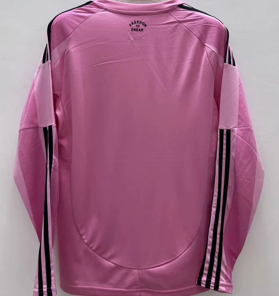 25/26 Inter Miami Long Sleeve Home Kit Stadium Version