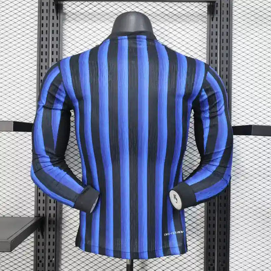 25/26 Inter Milan Long Sleeve Home Kit Player Version
