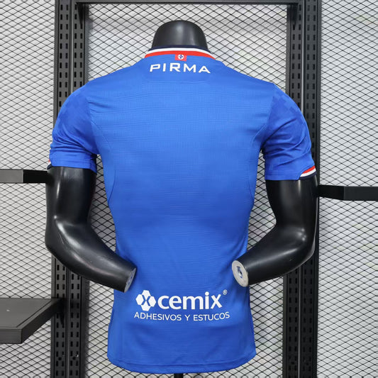 25/26 Cruz Azul Home Kit Player Version