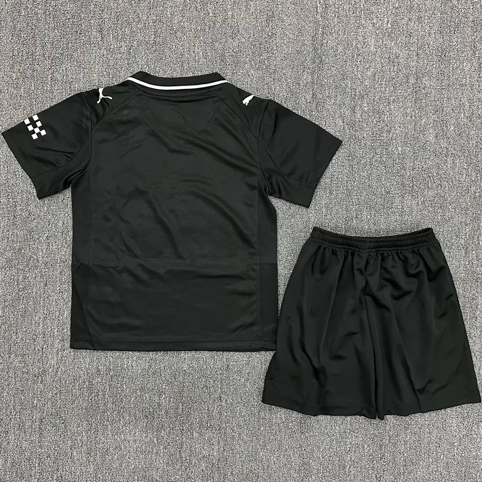 25/26 Man. City Kids Away Kit Stadium Version
