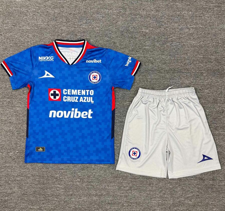 25/26 Cruz Azul Adult Home Kit Stadium Version