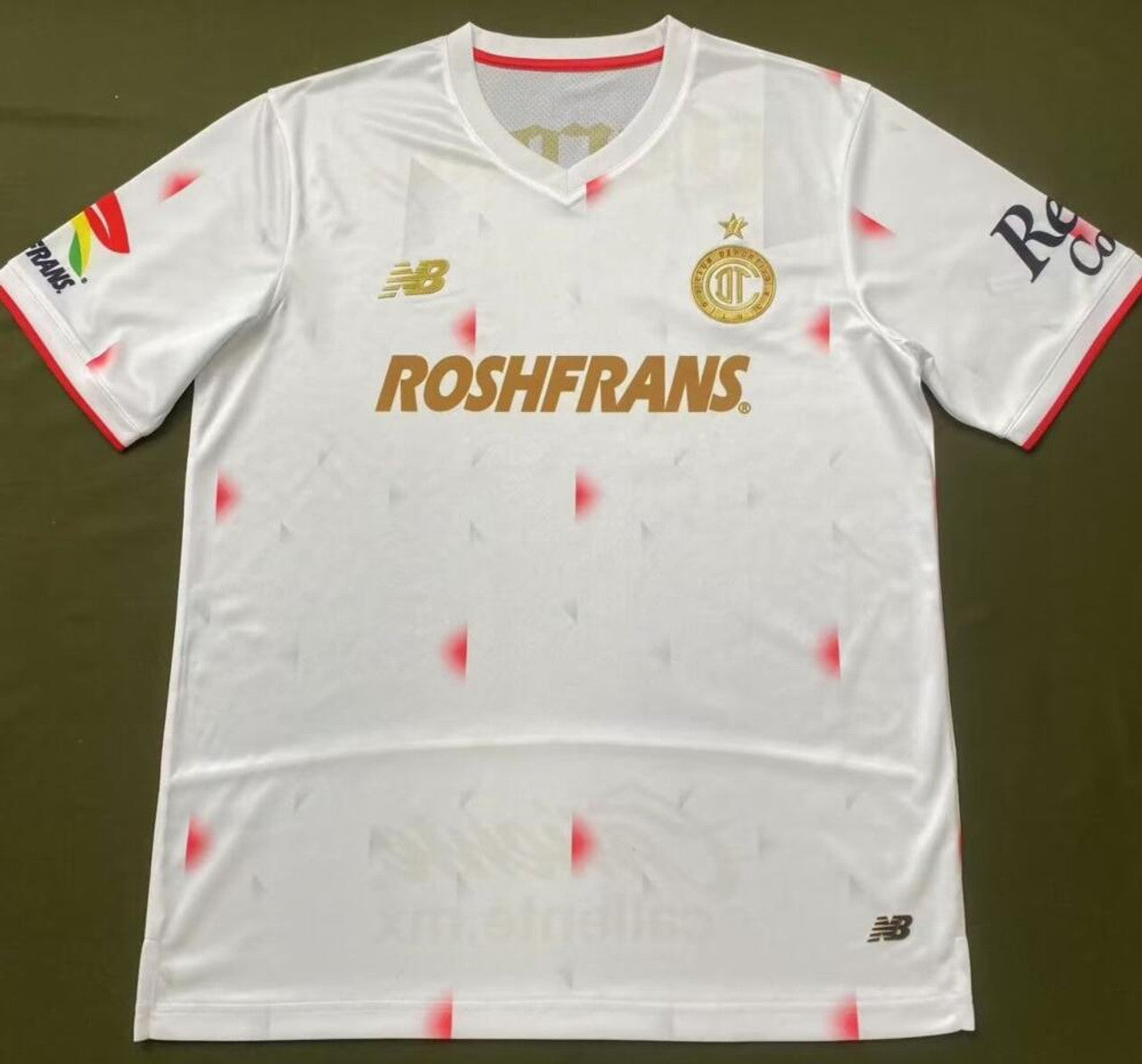 25/26 Toluca Away Kit Stadium Version