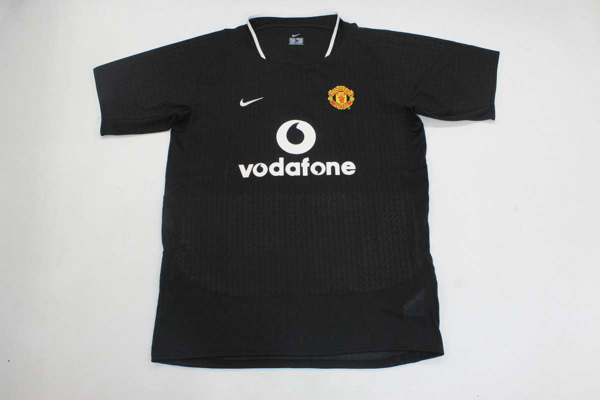 Man. Utd Black Away 03/04 Kit