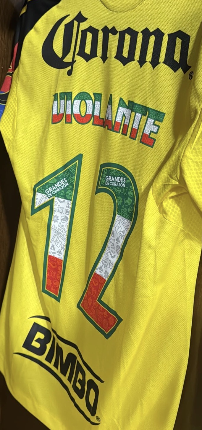 25/26 America Long Sleeve Home Kit Stadium Version