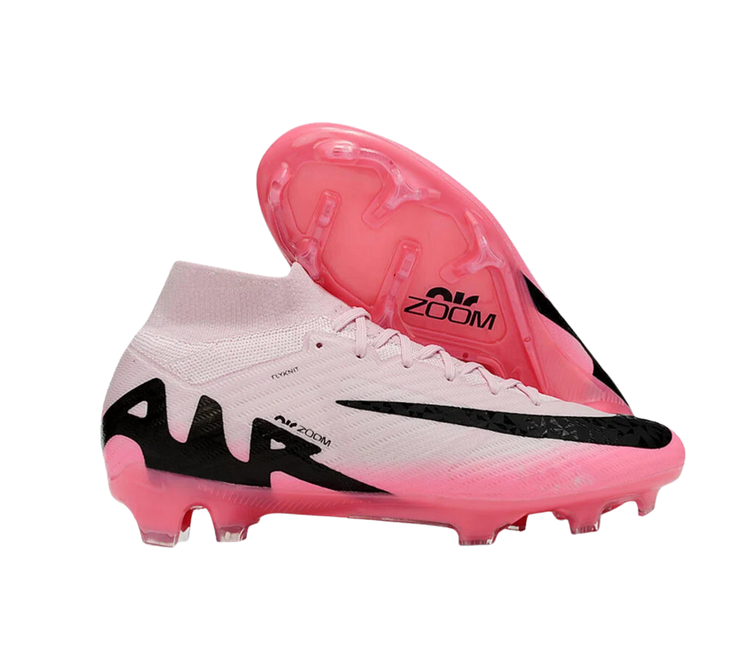 Nike Air Zoom Mercurial Superfly 9 Elite FG Firm Ground Soccer Cleats - Pink/Black