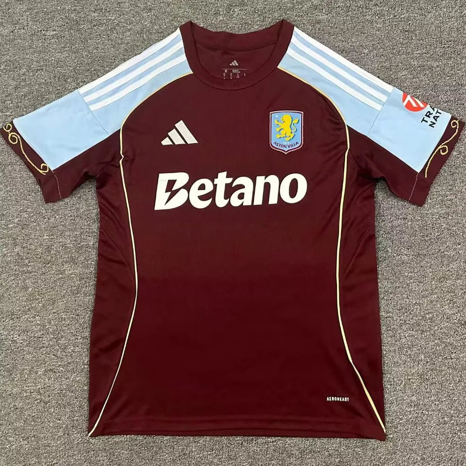 25/26 Aston Villa Home Kit Stadium Version