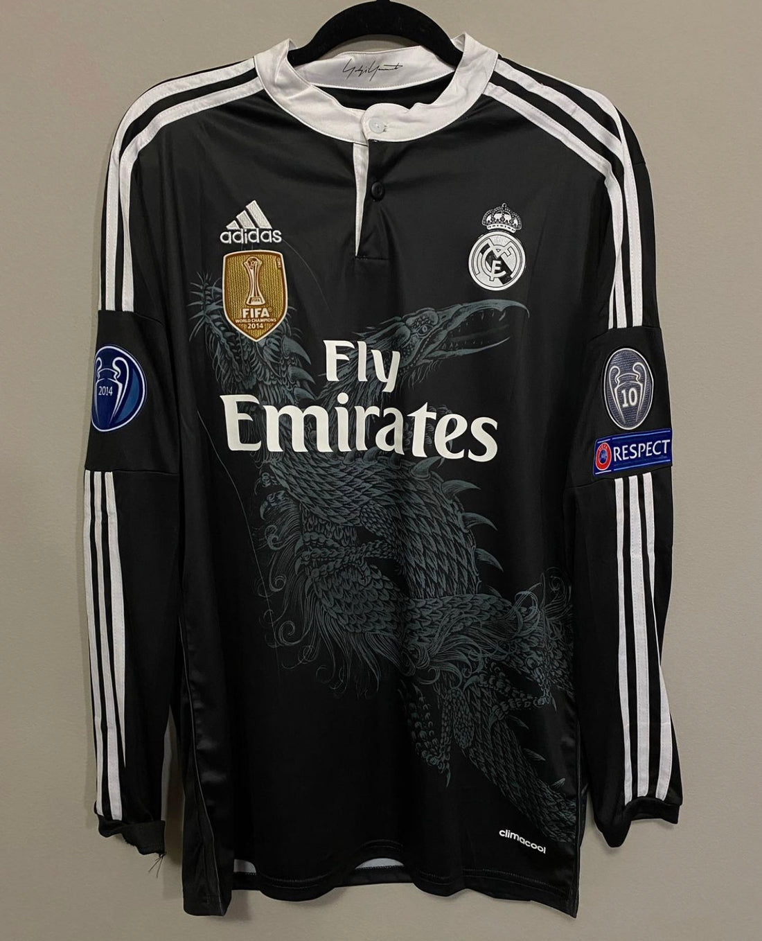 R. Madrid 3rd 14/15 Long Sleeve Retro Jersey
