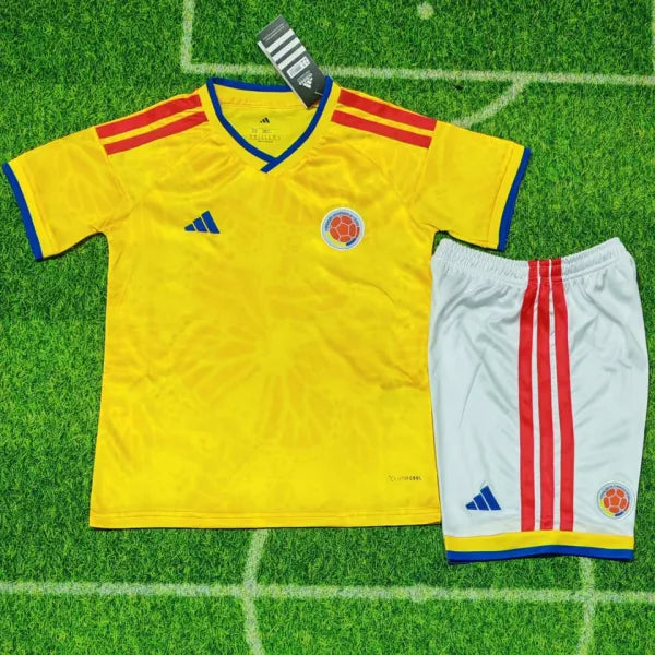 2026 Colombia Kids Home Kit Stadium Version