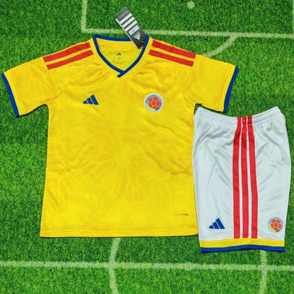 2026 Colombia Kids Home Kit Stadium Version