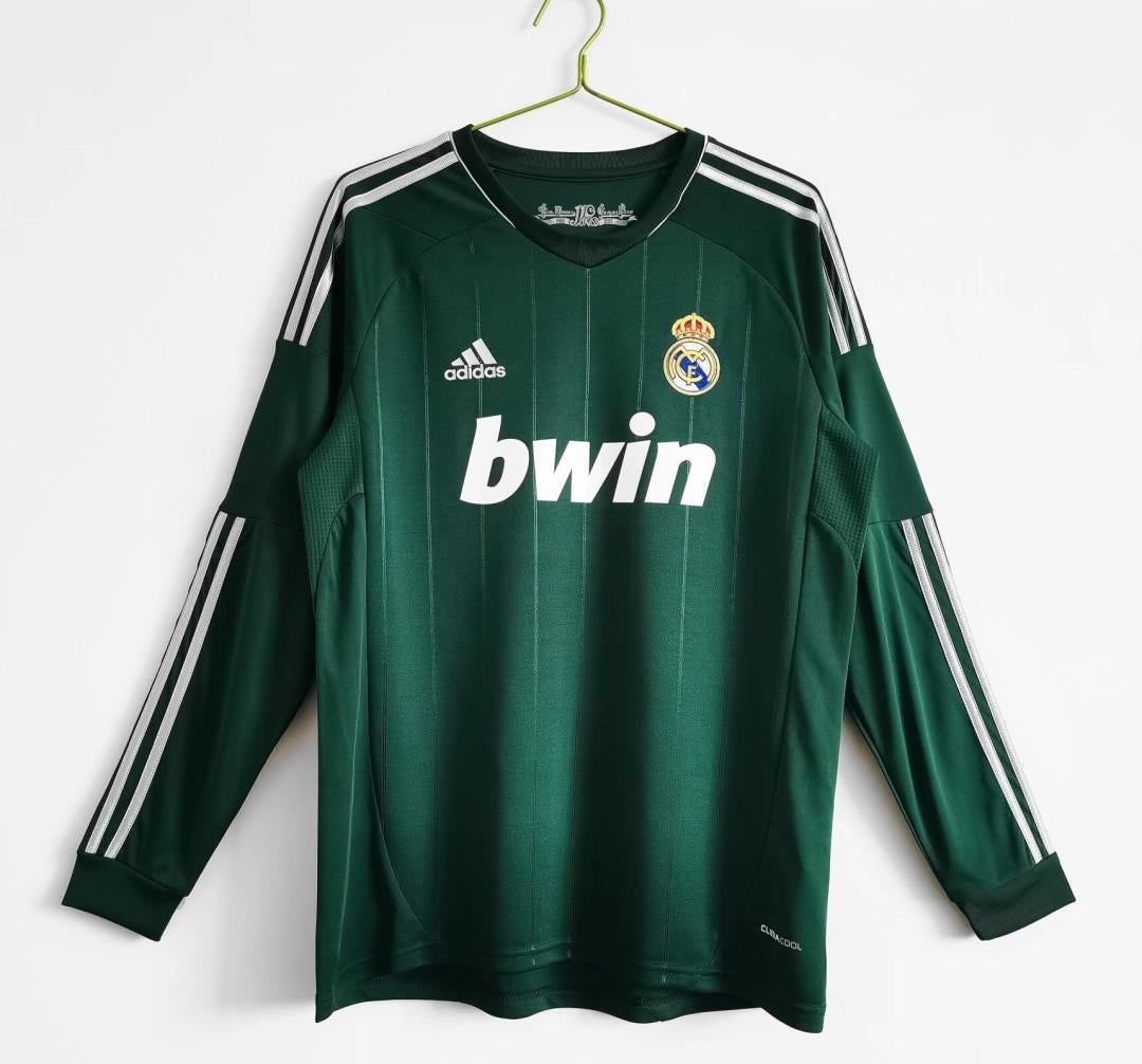 R. Madrid 12/13 3rd Long Sleeve Retro Club Jersey