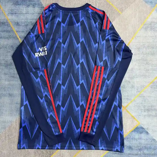 25/26 Arsenal Long Sleeve Away Kit Stadium Version
