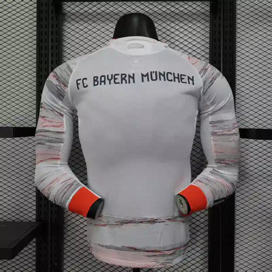 25/26 Bayern Munich Long Sleeve Away Kit Player Version