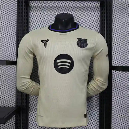 25/26 Barça Long Sleeve Away Kit Player Version