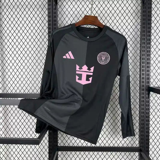 25/26 Inter Miami Long Sleeve Away Kit Stadium Version
