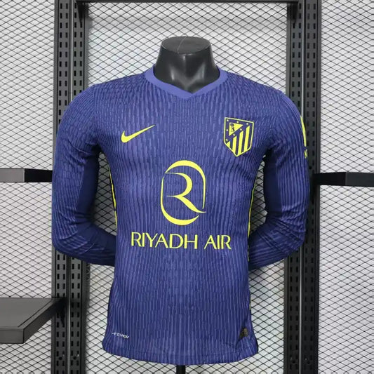 25/26 A.Madrid Long Sleeve Away Kit Player Version