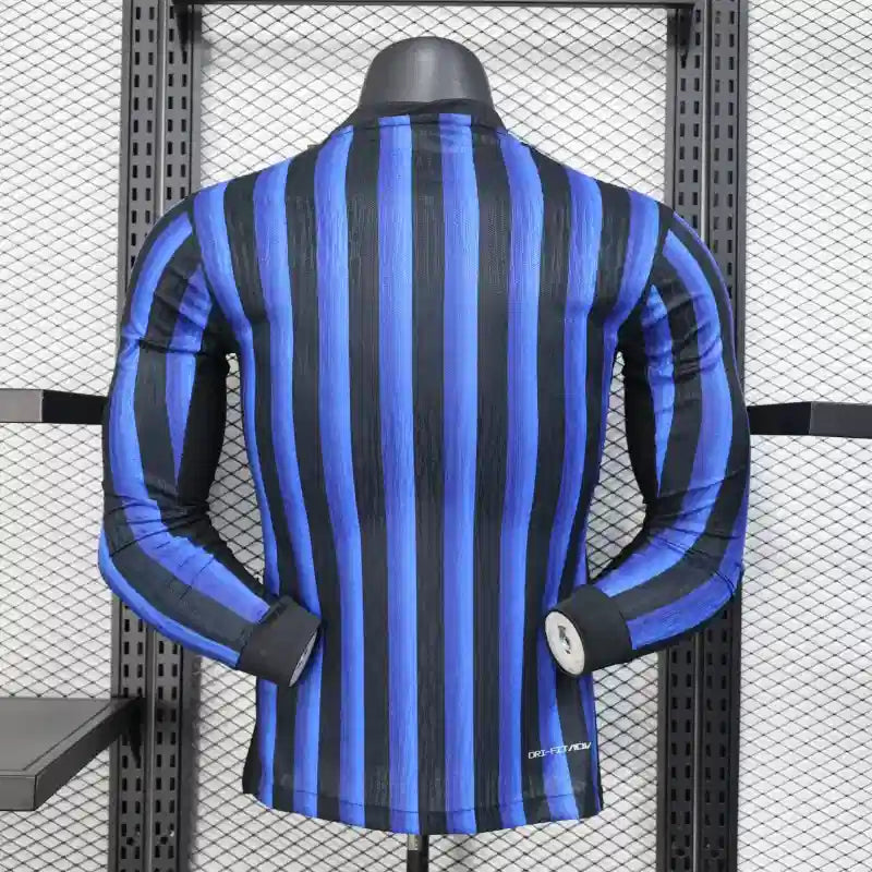 25/26 Inter Milan Long Sleeve Home Kit Player Version
