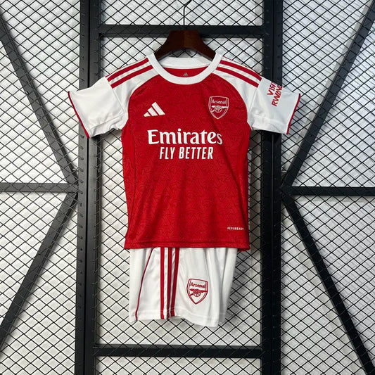 25/26 Arsenal Kids Home Kit Stadium Version