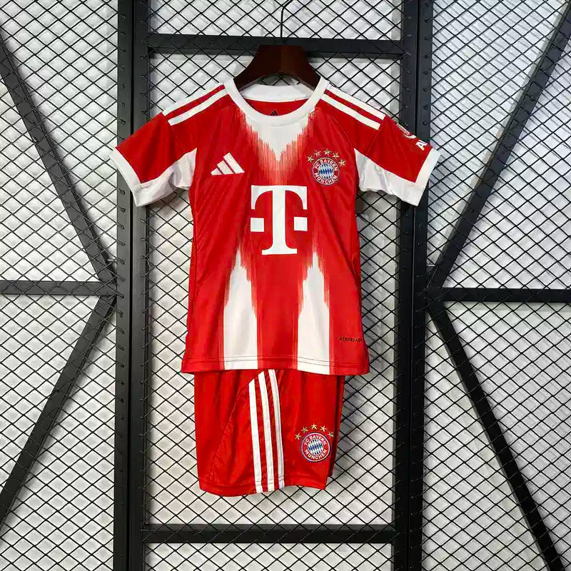 25/26 Bayern Munich Kids Home Kit Stadium Version