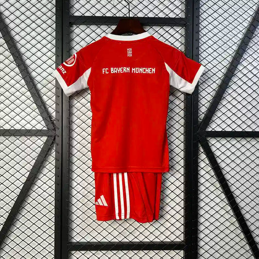25/26 Bayern Munich Kids Home Kit Stadium Version