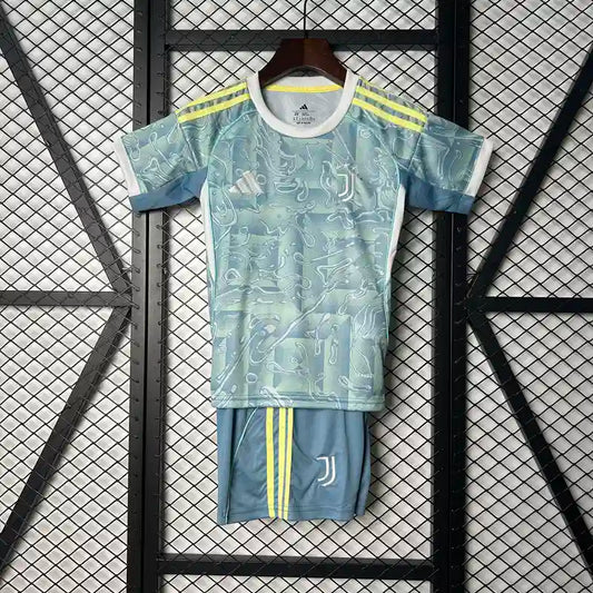 25/26 Juventus Kids Away Kit Stadium Version