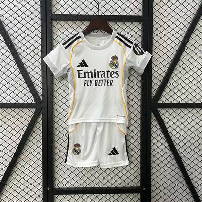 25/26 R.Madrid Kids Home Kit Stadium Version