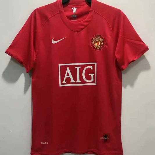 Man. Utd Home 07/08 Retro Jersey