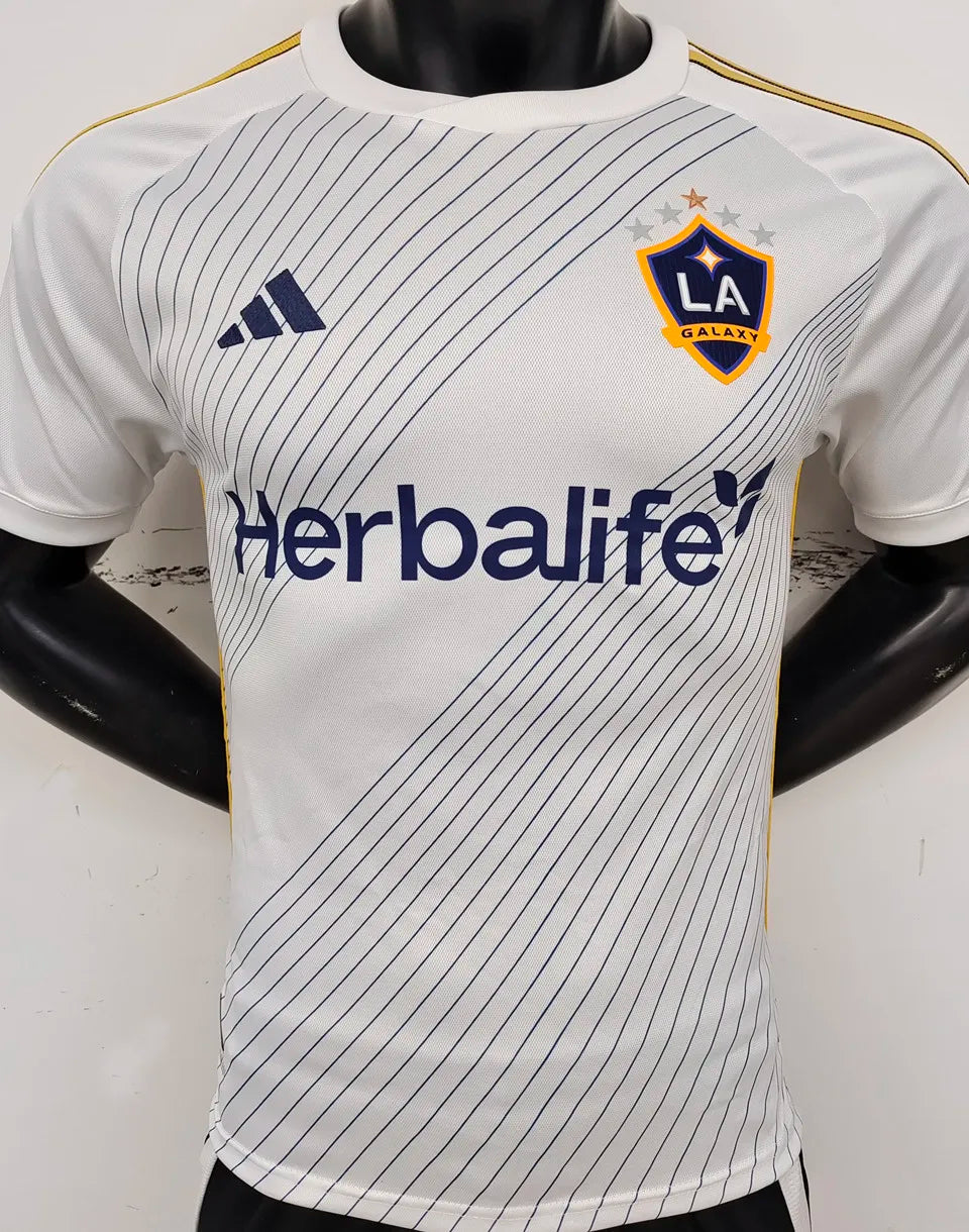 25/26 LA Galaxy Home Kit Player Version