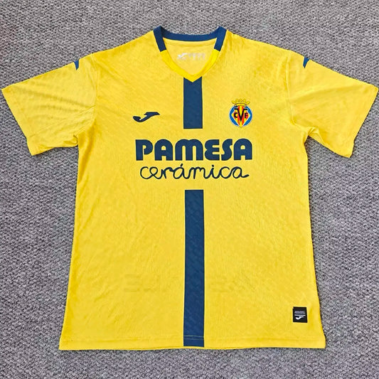 25/26 Villarreal Home Kit Stadium Version