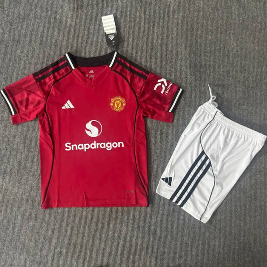 25/26 Man. Utd. Kids Home Kit Stadium Version