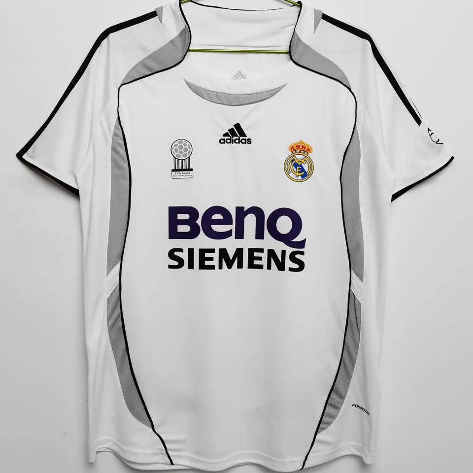 R. Madrid 06/07 Home Retro Club Jersey