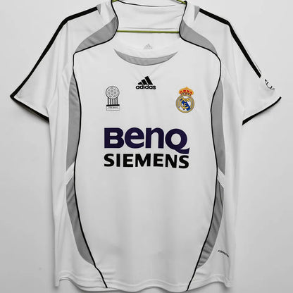 R. Madrid 06/07 Home Retro Club Jersey