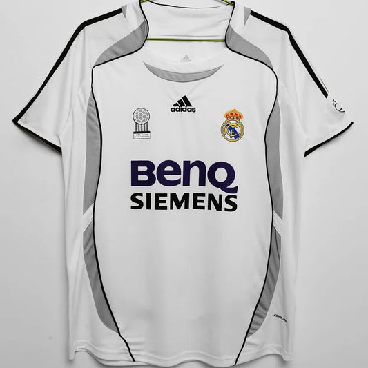 R. Madrid 06/07 Home Retro Club Jersey