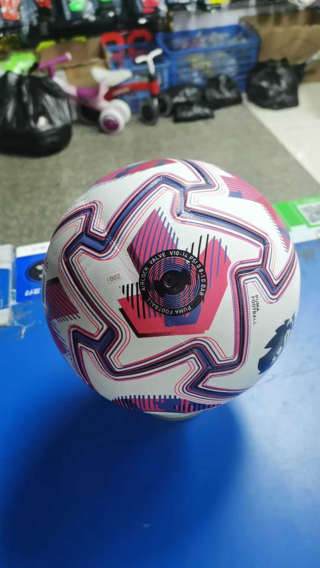 Puma Orbita Ultimate Premier League Brilliance FIFA Quality Pro Soccer Ball 25/26 - White/Multi-color