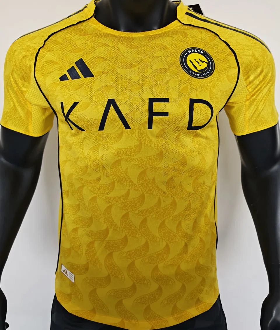 25/26 Al Nassr Home Kit Player Version