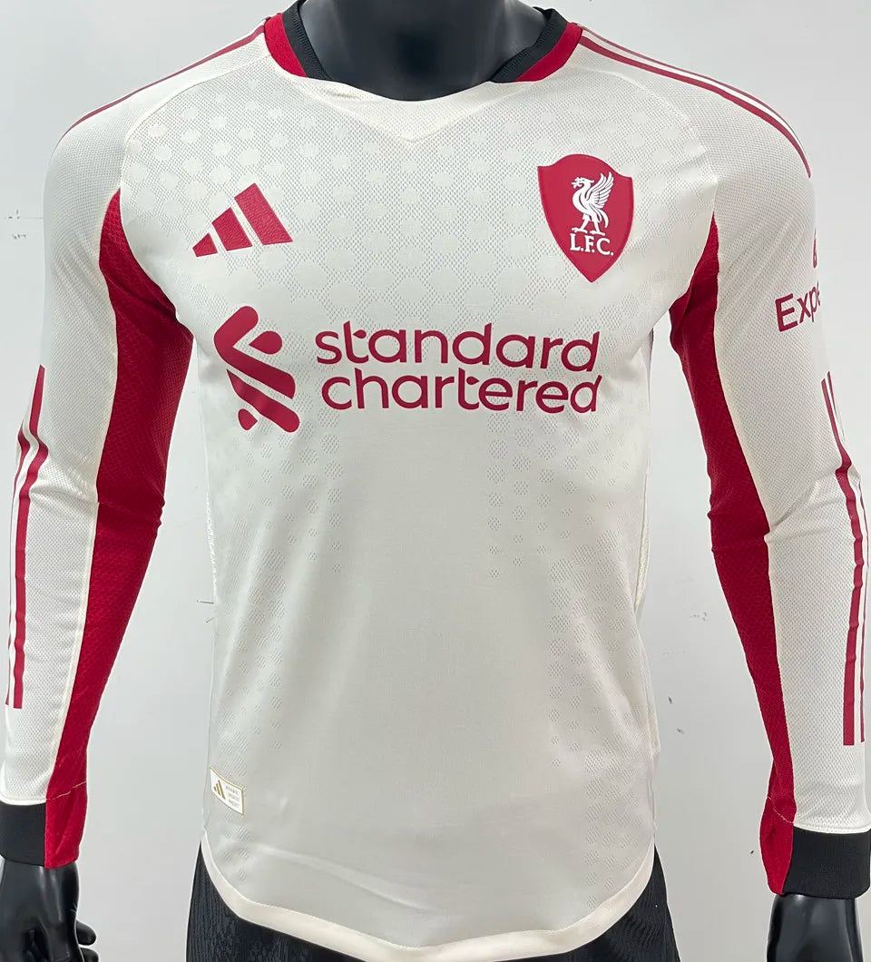 25/26 LFC Long Sleeve Away Kit Player Version