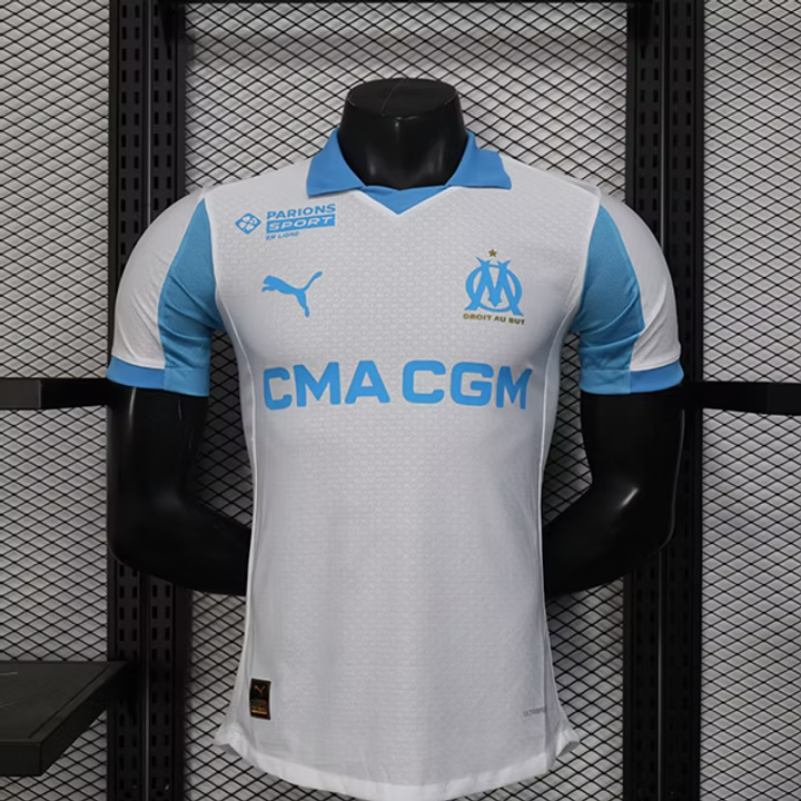 25/26 Marseille Home Kit Player Version