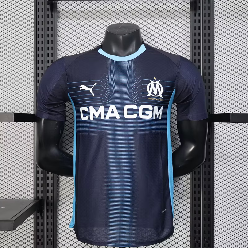 25/26 Marseille Away Kit Player Version