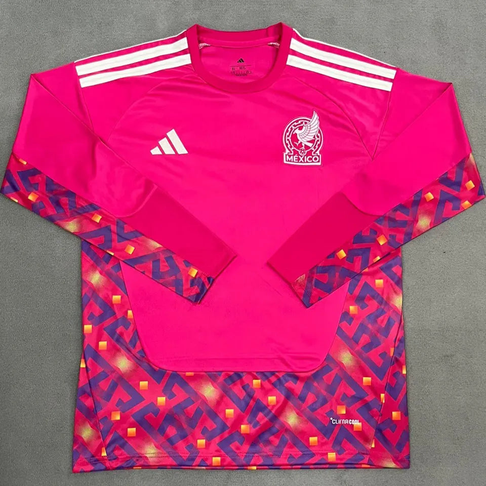 2026 Mexico Long Sleeve Goalkeeper Kit Stadium Version