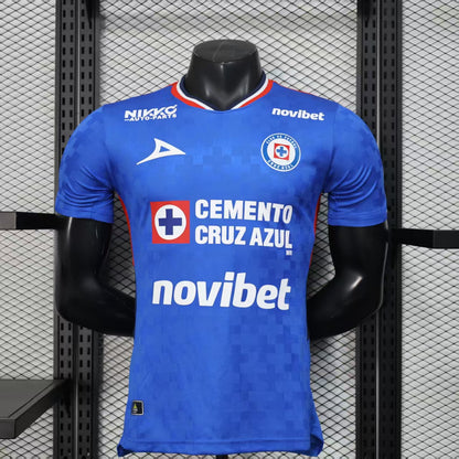 25/26 Cruz Azul Home Kit Player Version