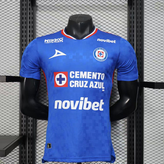 25/26 Cruz Azul Home Kit Player Version