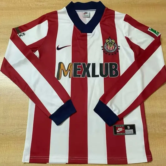 Chivas Home 96/97 Long Sleeve Home Retro Jersey