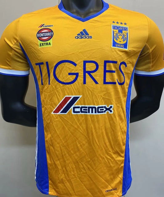 Tigres 2017 Home Retro Jersey