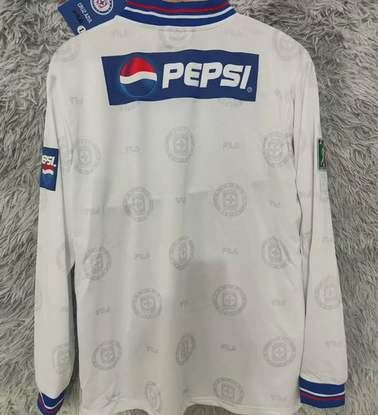 Cruz Azul Home 97/98 Long Sleeve Away Retro Jersey