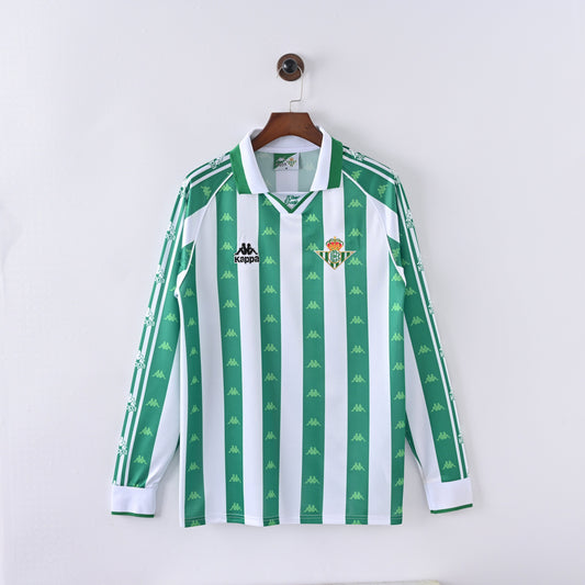 Real Betis 95/96 Home Long Sleeve Kit
