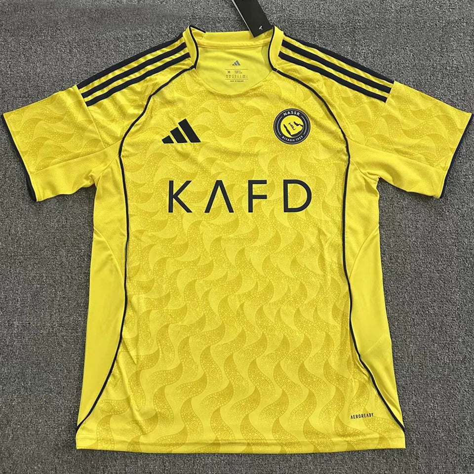 25/26 Al Nassr Home Kit Stadium Version