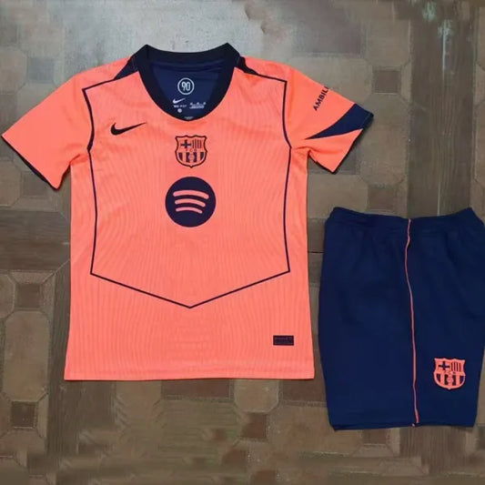 25/26 Barça Kids Third Kit Stadium Version