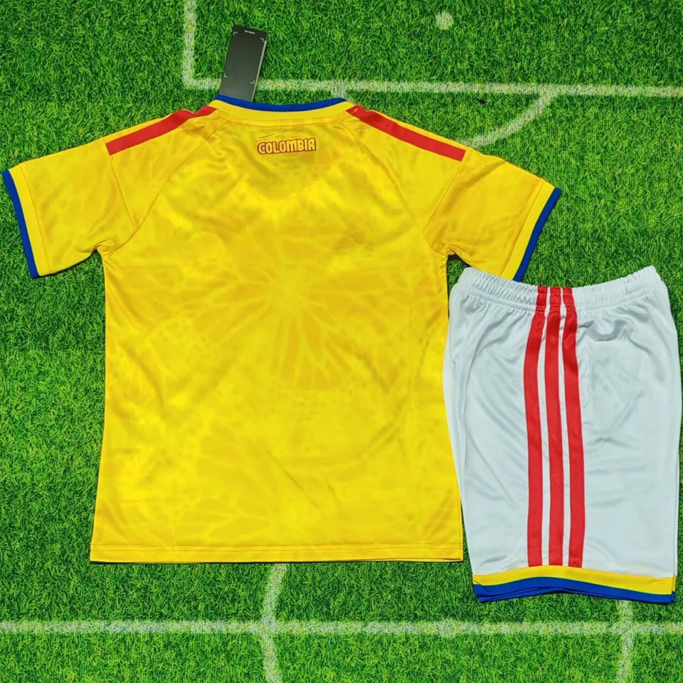 2026 Colombia Kids Home Kit Stadium Version