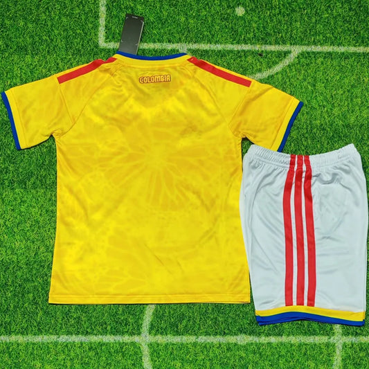 2026 Colombia Kids Home Kit Stadium Version