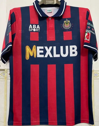 Chivas de Guadalajara 1997 Away Retro Club Jersey