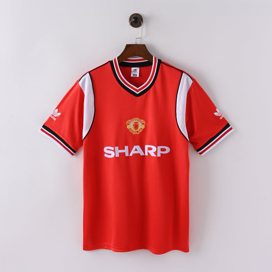 Man. Utd Home 1985 Kit